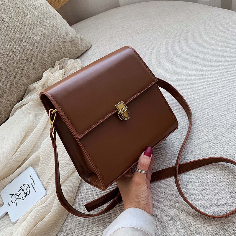 Female Brand Women Bag PU Leather Messenger Bag Shoulder Crossbody Bag Women Handbag Bolso Mujer