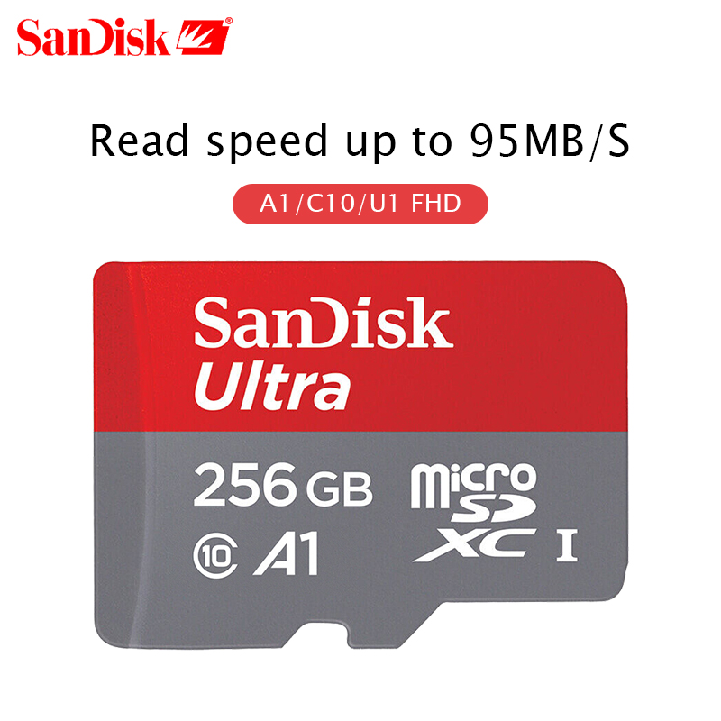 Sandisk Original tf Micro SD 1TB 512GB Class10 TF Card 32GB 64GB 128gb 256GB Max 150MB/S memory card for samrtphone and table PC