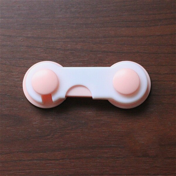 2pc Kunststoff Schrank sperren Art Sicherheit Baby Schutz Von freundlicher Sicher Schlösser für Kühlschränke Baby Sicherheit Schublade Riegel: Rosa