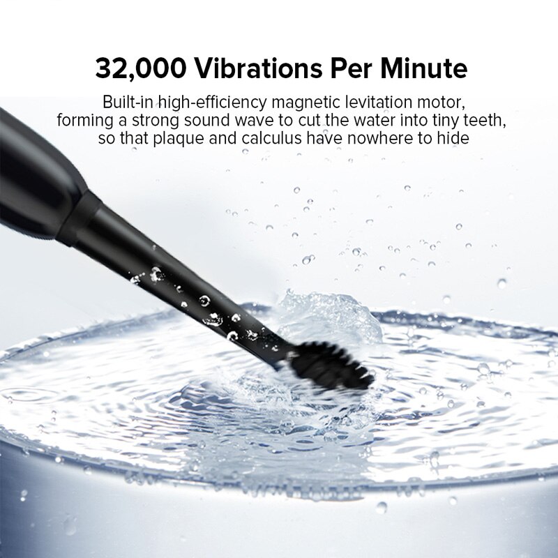 Electric Toothbrush Rechargeable 5 Modes Sonic Toothbrush with 4 Brush Head Waterproof Timer Tooth Brush Whitening For All