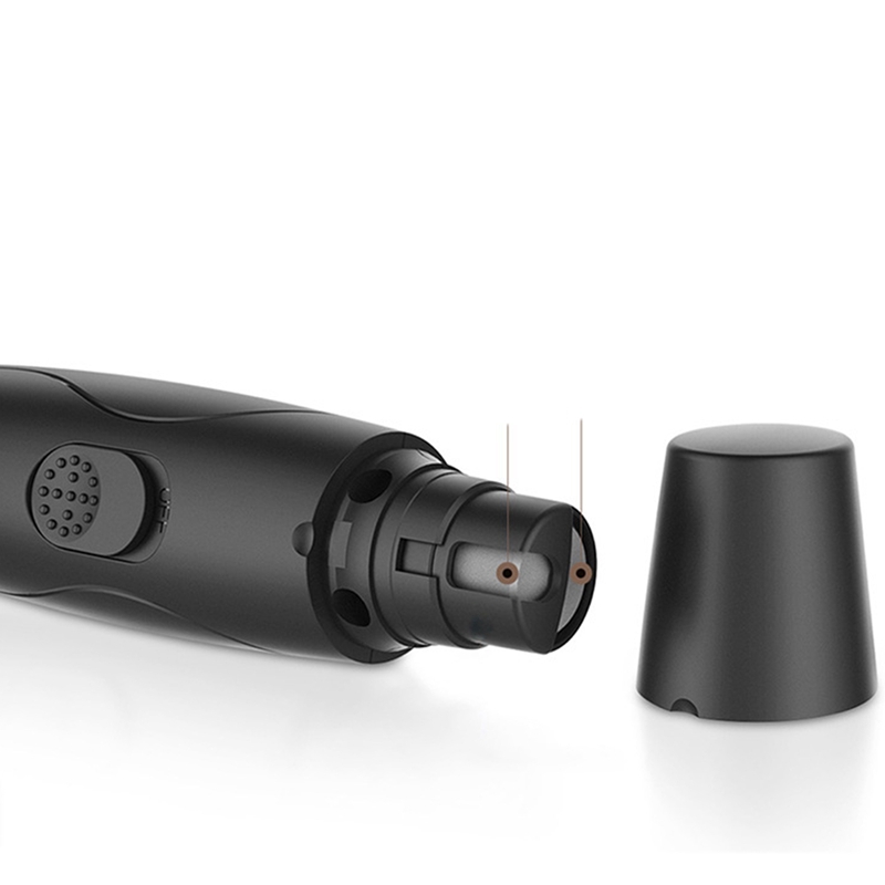 E els, lima de uñas para mascotas, cortaúñas para perros, cortaúñas eléctrico potente con carga USB, cortaúñas con 2 velocidades, Paws sin dolor, aseo triple