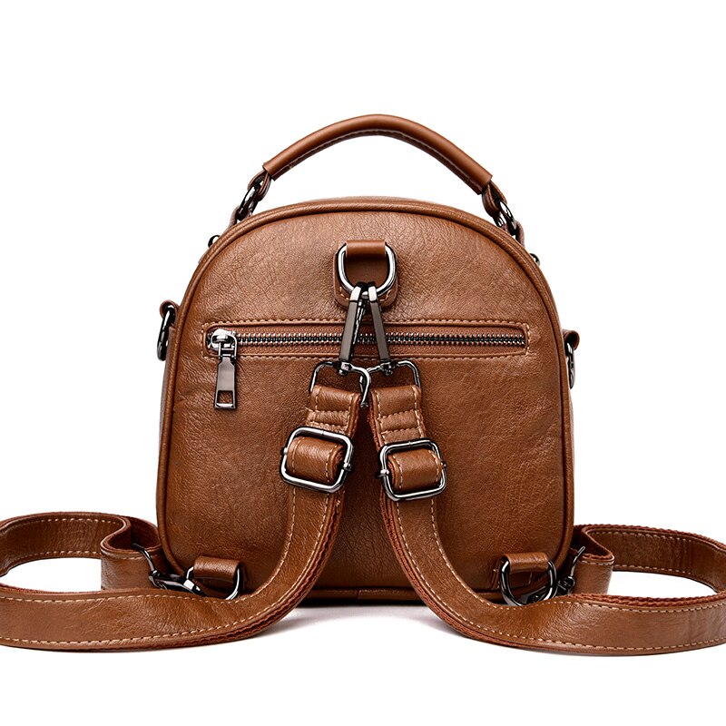 Monitoimireput tytöille mochila feminina naisten nahkareput preppy style pieni laukku vintage