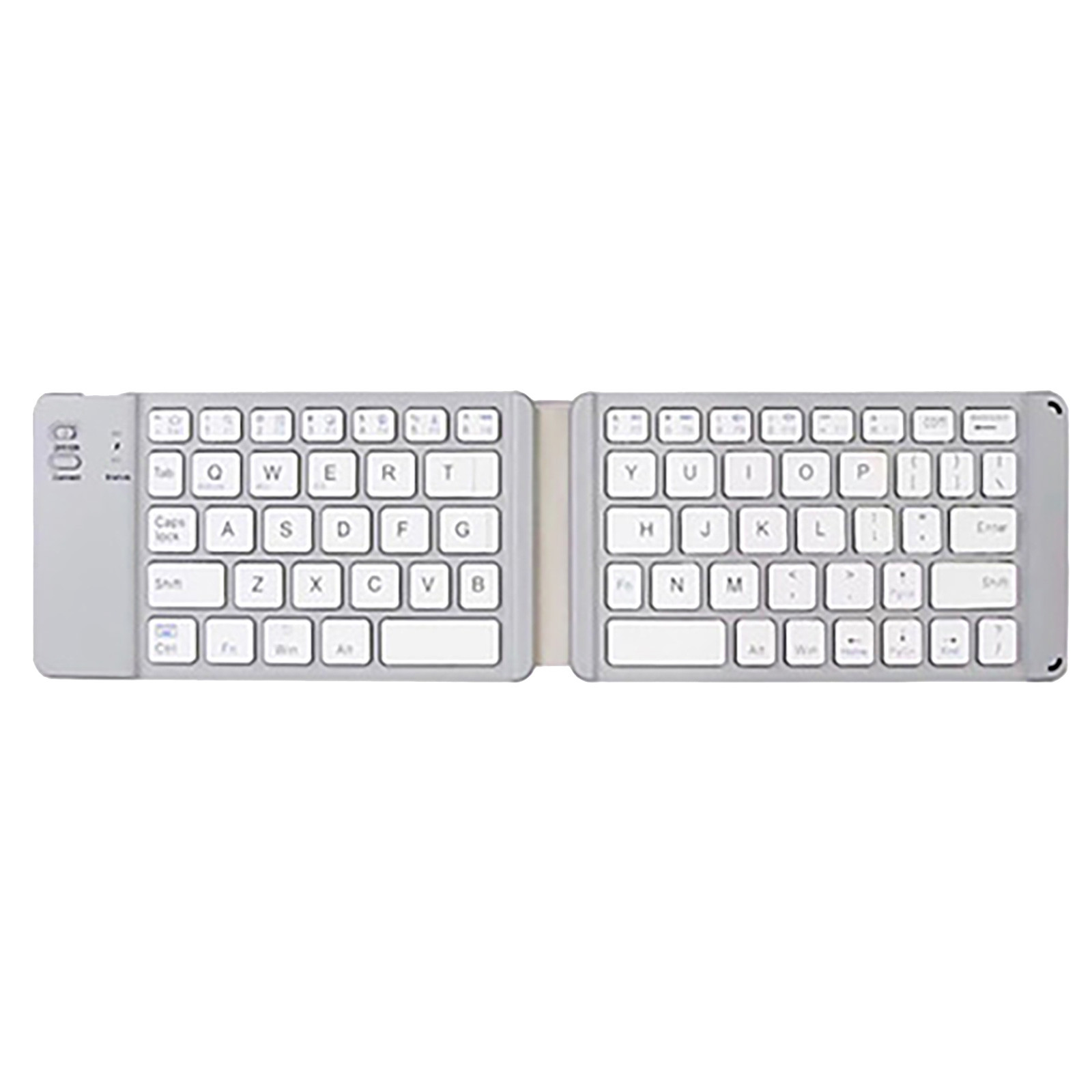 Mini Folding keyboard Wireless Bluetooth Keyboard Ultra-thin keyboards for Apple Android Windows Mobile phones: Default Title