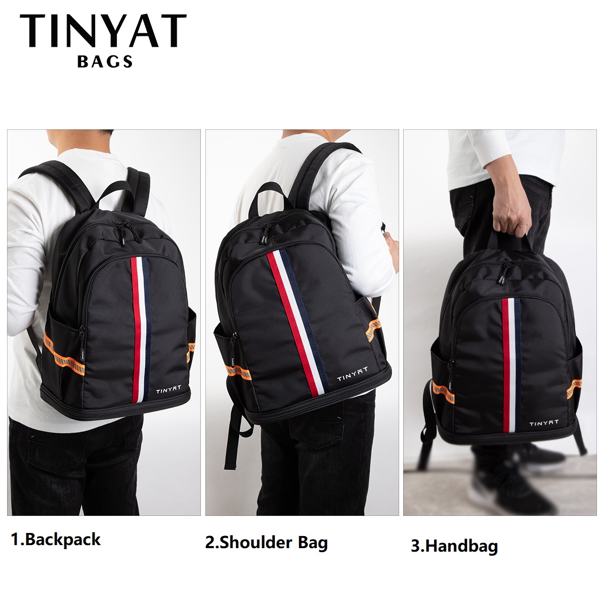 TINYTA Men&#39;s backpack Sports backpack Shoes Bag Women‘s’ Yoga bag Fitness Backpack Foldable School Backpack Travel Mochila