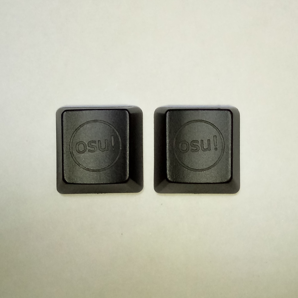 Keyboard Accessories 2 pcs Backlight OSU Keycaps for Cherry Keyboard Backlit Mechanical Keyboard Keycap