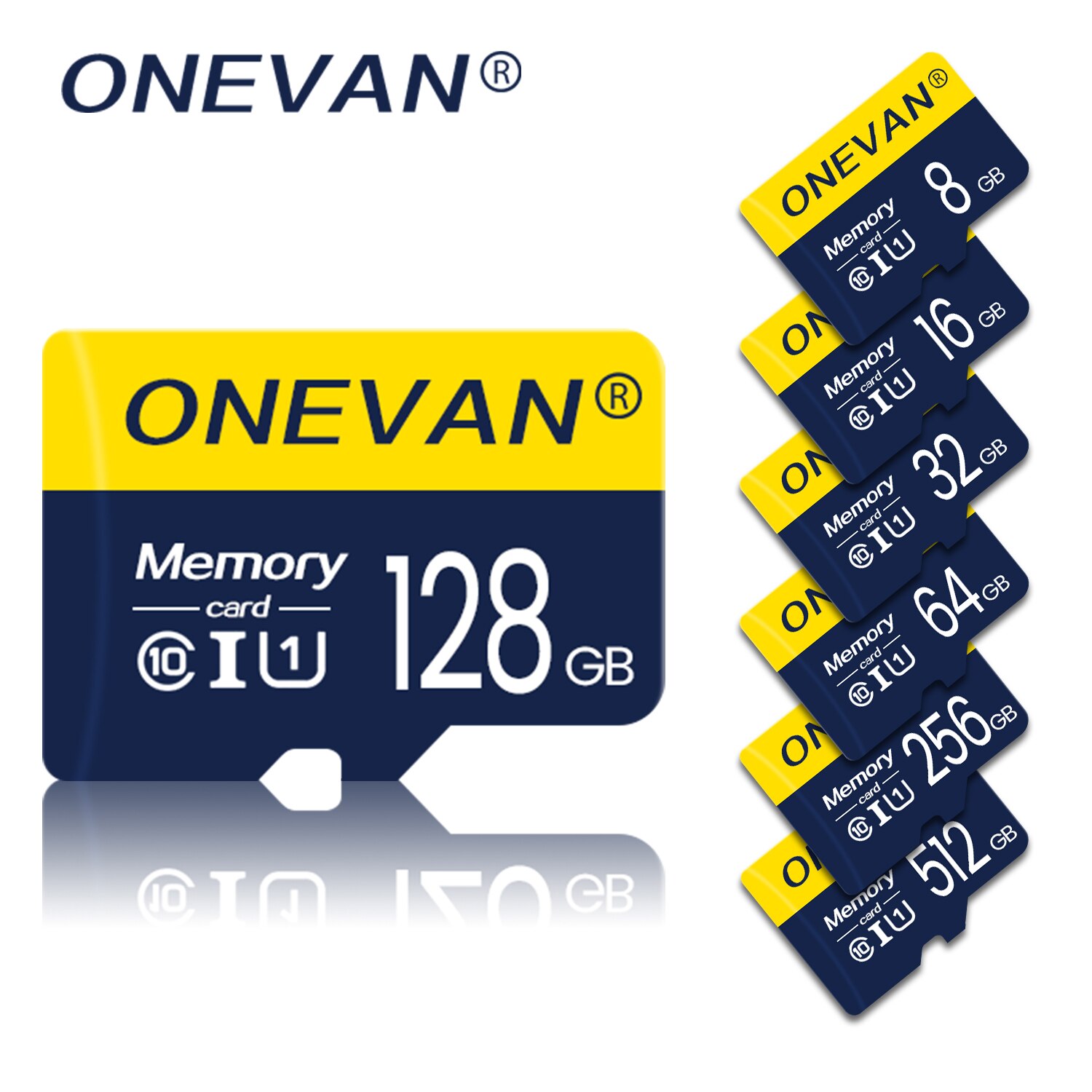 Karta pamięci mikro SD 512GB 128GB 32GB 64GB 256GB 8GB karta SD karta SD/TF Lampa błyskowa 64 128 256 512GB karta pamięci robić telefonu na tablet: 128G Class 10 II