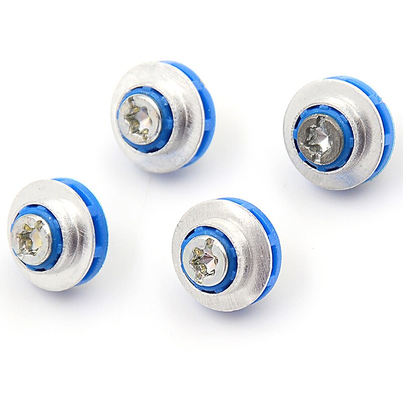 4pcs/lot Blue Screws For HP 3.5 HDD DC7800 DC7900 8000 8100 Z400 Z600 Screws Isolation Grommet 450712-001 Mute Mounting