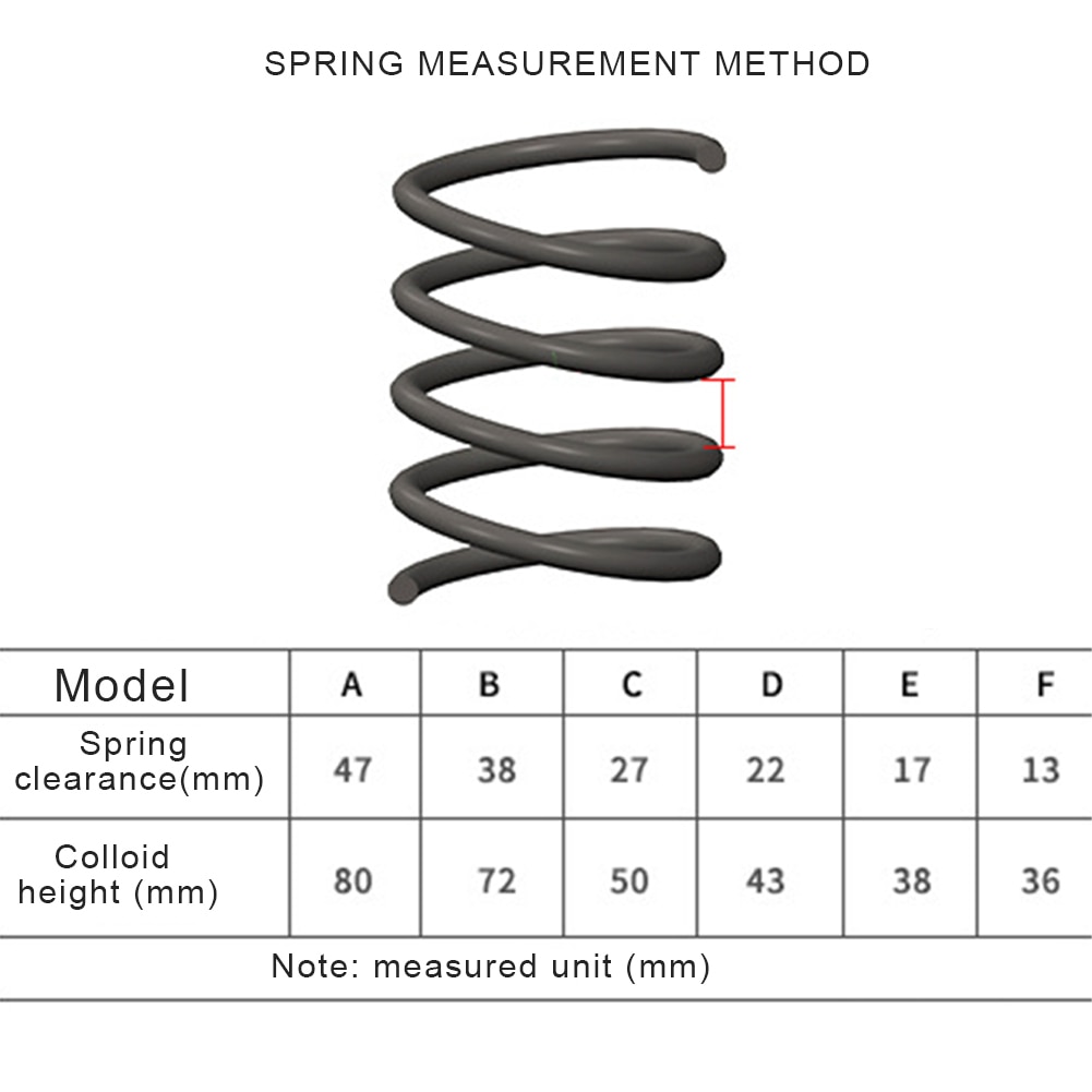 Car Accessories Car Rubber Shock Absorber Power Spring Bumpers Universal For Cars Cushion Suspension Buffers