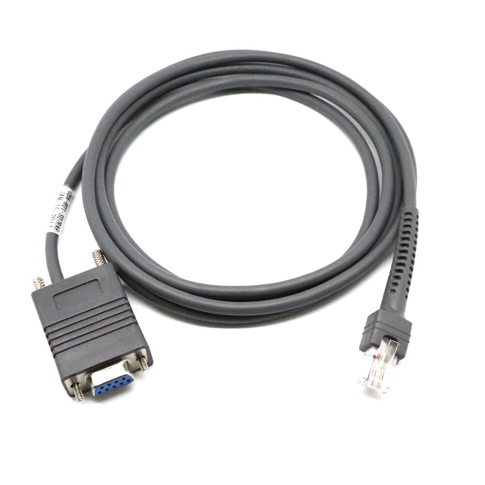 LS2208 RS232 Serial Cable CBA-R01-S07PAR for Symbol Barcode Scanner LS2208 6.5 Feet: Default Title