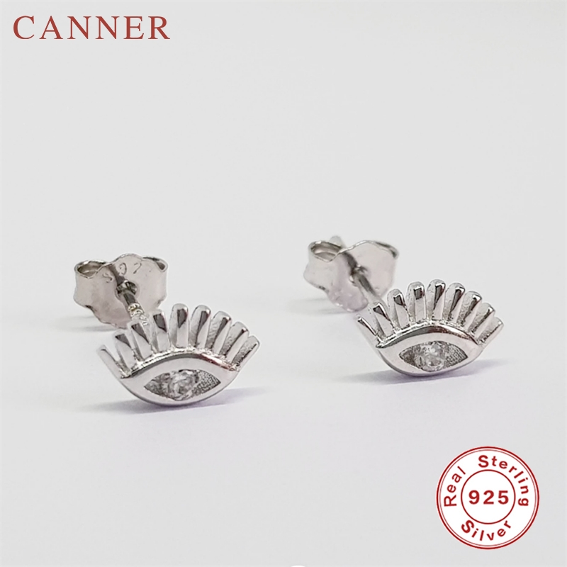 925 sterling zilveren rozenbloem oorbellen voor vrouwen in minimalistische zirkonia dieren slang/ogen oorbellen sieraden oorbellen: Zilver 7