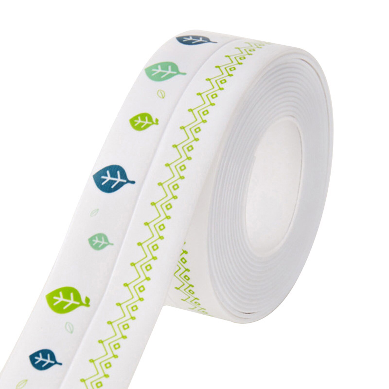 38MM Caulk Strip For Bathtub Bathroom Caulk Tape Self Adhesive PVC Waterproof Sealing Tape Edge Protector For Kitchen JA: White E