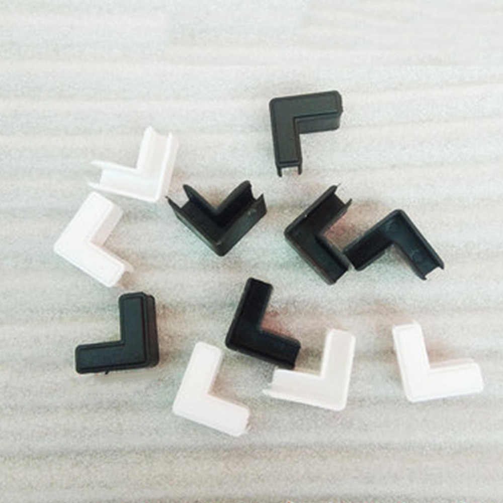 4 st plast fast clip glas akvarium rät vinkel 90- grader 5mm 8mm tjockt glas fixerad akvarium anti-kollisionsskydd vinkel