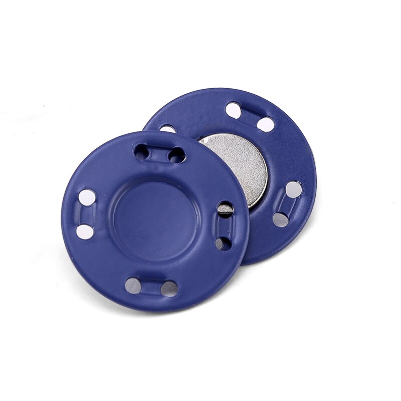 5 par szycia metalowe guziki magnes kamień kolorowe automatyczne zatrzaski magnetyczne niewidoczne walizka torba płaszcz klamra DIY rękodzieło: 21mm 5 pairs / nie.09-szafir