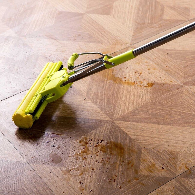 Balai serpillière pour sol, éponge torsadé, buse en Microfibre, Spray plat et rotatif, auto-serpillère, sans lavage des mains, pantoufles