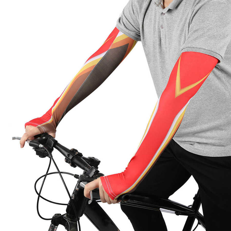 1 Paar Vissen Arm Mouwen Uv Vissen Arm Mouwen Ice Arm Mouwen Voor Outdoor Vissen
