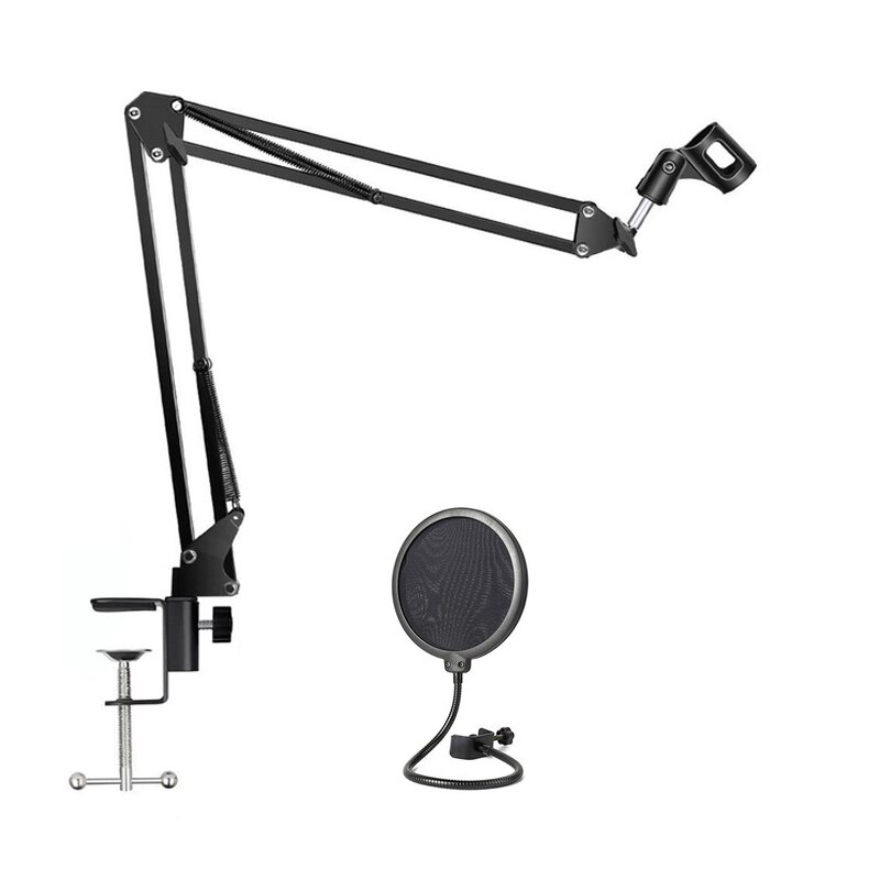 BM 800 Studio Microphone Cardioid Voice Recording Studio Podcast Karaoke Mic Kit BM800 Condenser Microphone: C