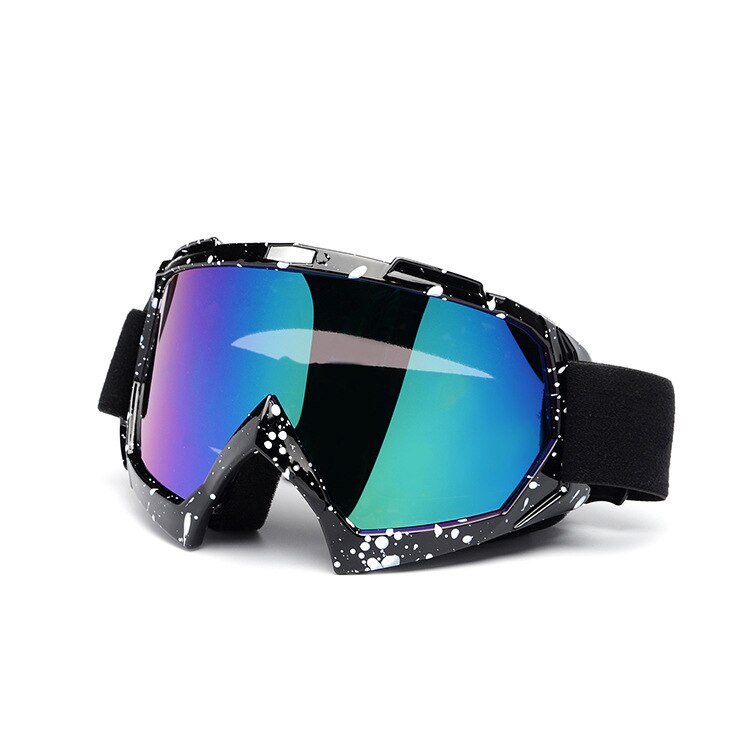 Lunettes de ski d'hiver et snowboard double couches UV pour femme et homme, en forme de masque, protection coupe-vent et anti-buée, D30,: 2