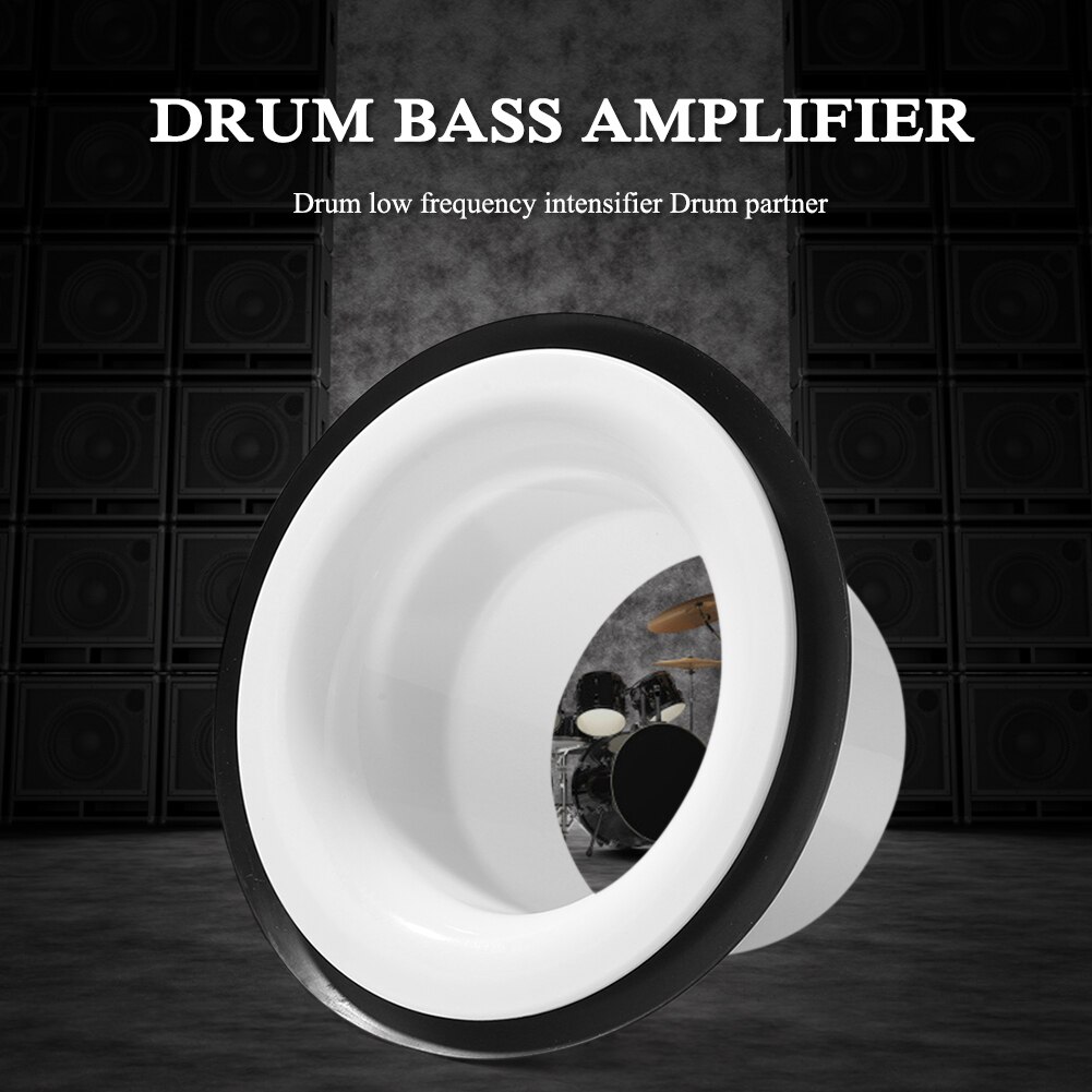 Drum Bottom Microphone Loudspeaker Voice Sound Amplifier Drum Accessories Bass Hole Protection Percussion Instrument Spare Parts