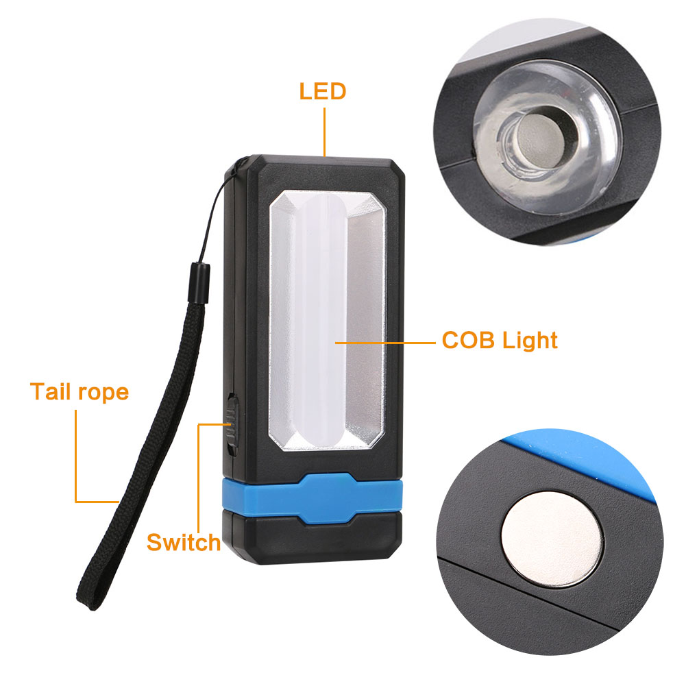 Usb Oplaadbare Led Zaklamp Zonne-energie Super Heldere Werken Lamp Ingebouwde Batterij 2 Modes Verlichting Outdoor Zaklamp
