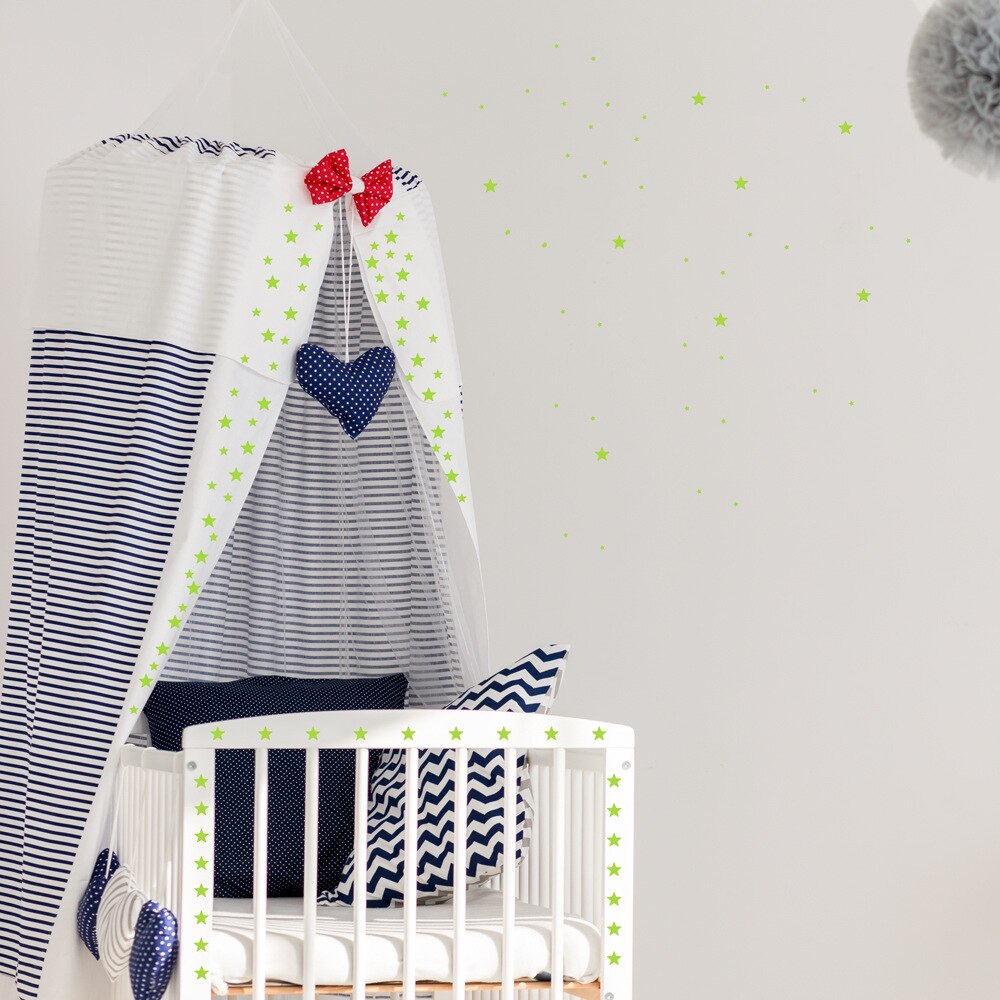 Lichtgevende Sticker Schakelaar Wanddecoratie Ster Stopcontact Vinyl Plug Voor Licht Kind Baby Slaapkamer Glowing Night Zelf Adhes