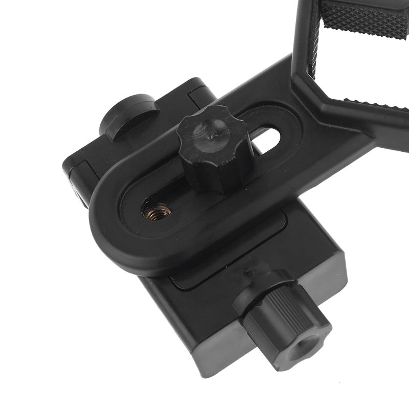 Portable Microscope Adapter Clip Binocular Monocular Mobile Phone Camera Holder