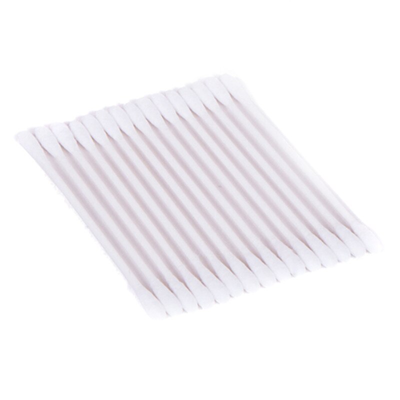 Disposable Baby Cleaning Swabs Two Head Wood Stick Cotton Pad Ear Clean Tools