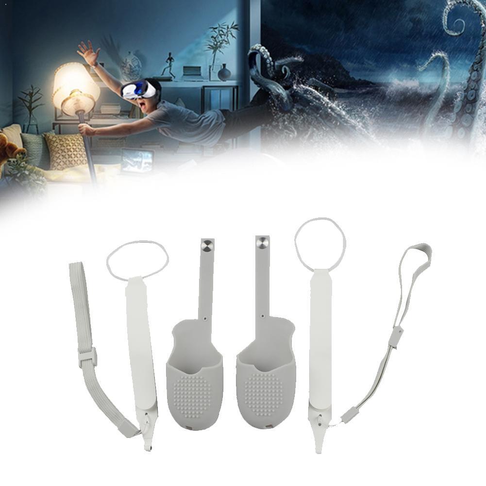 VR Half Gloves VR Accessories Protective Cover For Oculus Quest 2 VR Touch Controller Silicone Cover Skin Handle Grip