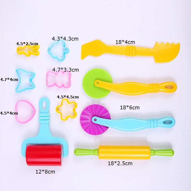 36/24/12 Colors Air Dry Light Clay With 3 Tool Educational Toy Colorful Plasticine Polymer DIY Soft Kid Girl