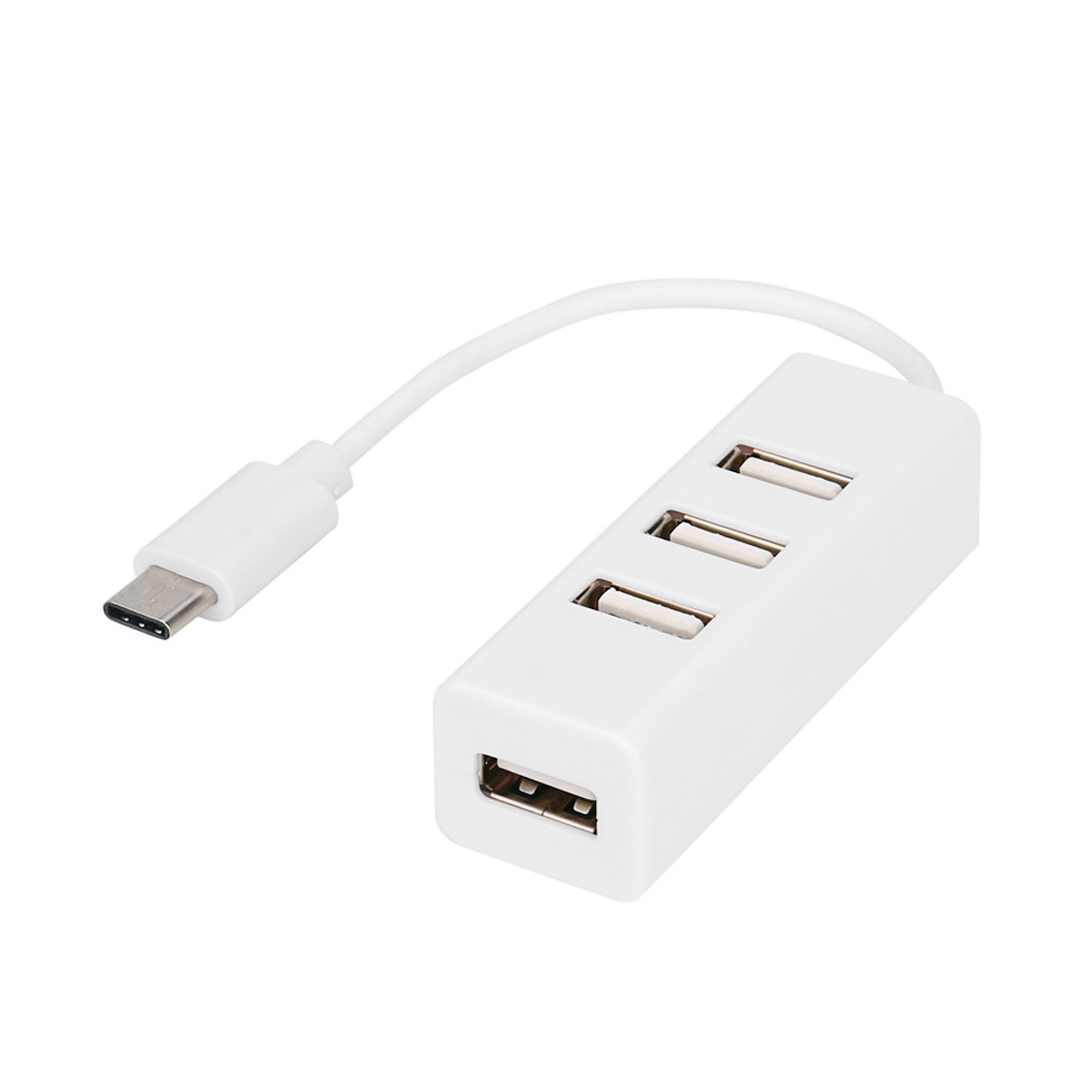 CARPRIE Tipo-C A 4-Port USB 3.0 Hub USB 3.1 Adattatore Per Apple Macbook 12 PC 6J13 trasporto di goccia: WHITE