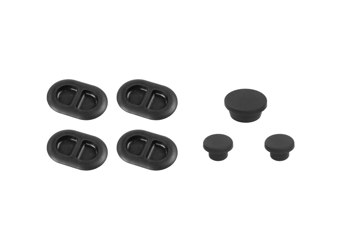Bouchons de vidange de plancher de châssis de voiture, trou de porte de hayon, prise étanche pour Jeep Wrangler JK JKU Rubicon &amp; Spors 2007 accessoires: 7Pcs