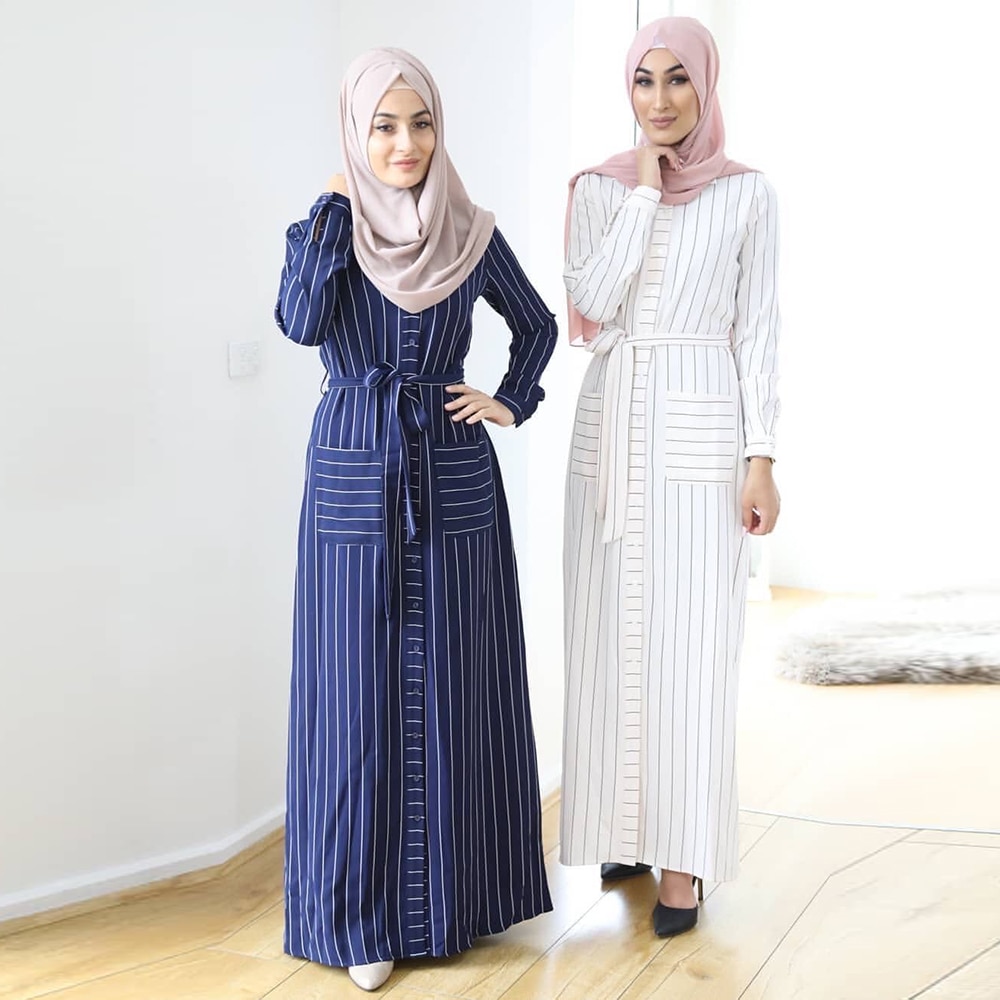 Ramadan eid mubarak dubai abaya tyrkiet hijab muslimsk kjole kaftan islamisk tøj tyrkiske kjoler abayas til kvinder caftan islam