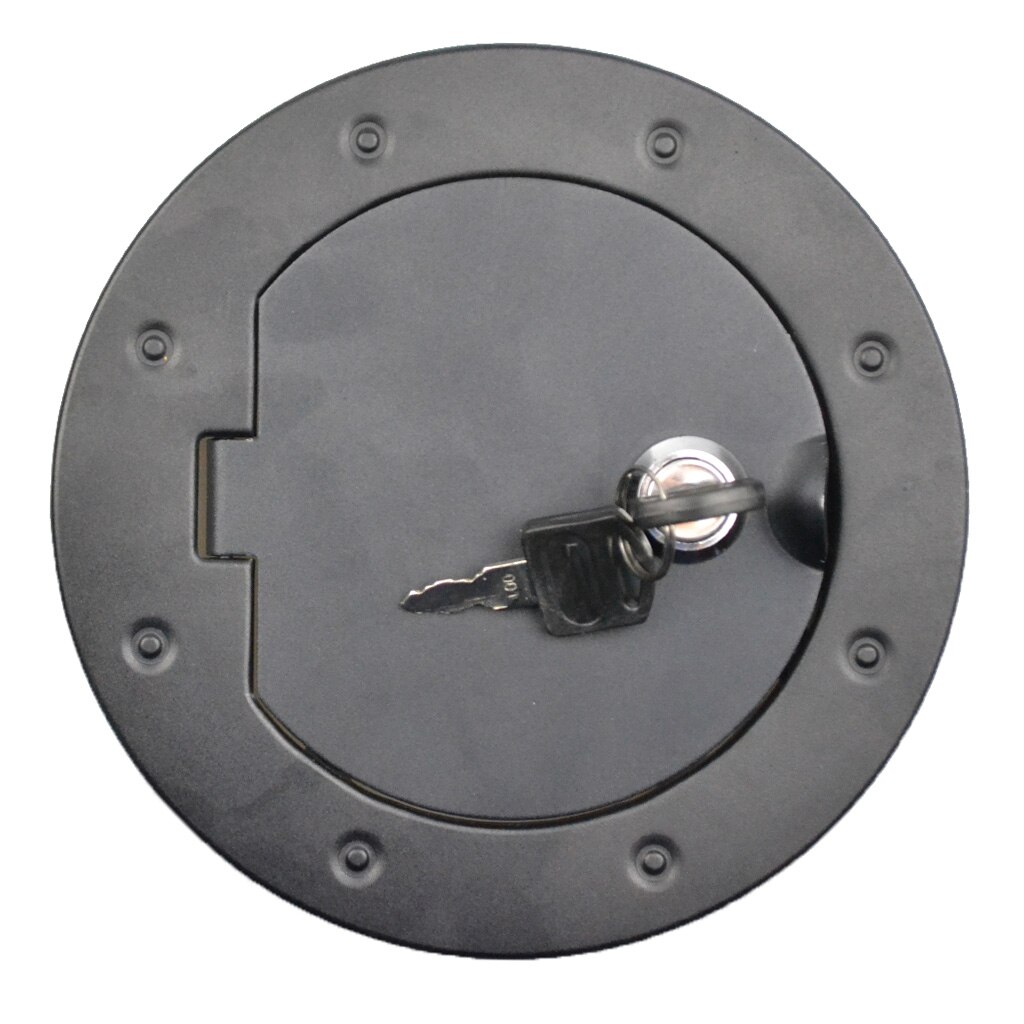 Locking Stainless Steel Fuel Tank Filler Cap Gas Cap For Jeep Wrangler