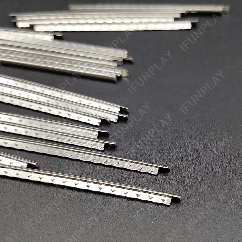 10/50Set 19/20 frettes acoustique classique guitare frette fil laiton Fretwire 2.0-2.2mm Fret classique Guitrra accessoires