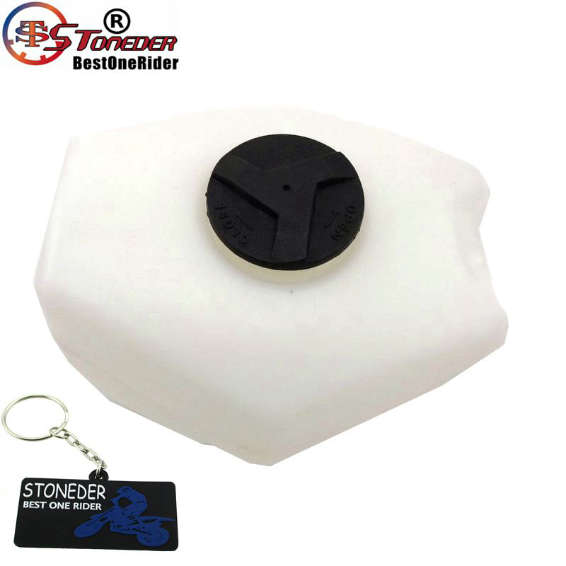 STONEDER Plastic Petrol Gas Fuel Tank For Chinese 2 Stroke 47cc 49cc Minimoto Kids Mini Moto Pocket Bike
