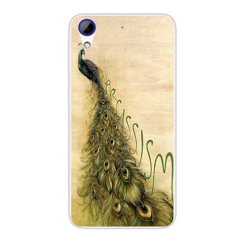 Voor htc 628 hoesje voor htc desire 628 /  htc desire 628 dual sim hoesje 5.0 " boterheldere zachte tpu-beschermer dunne hoes: 12
