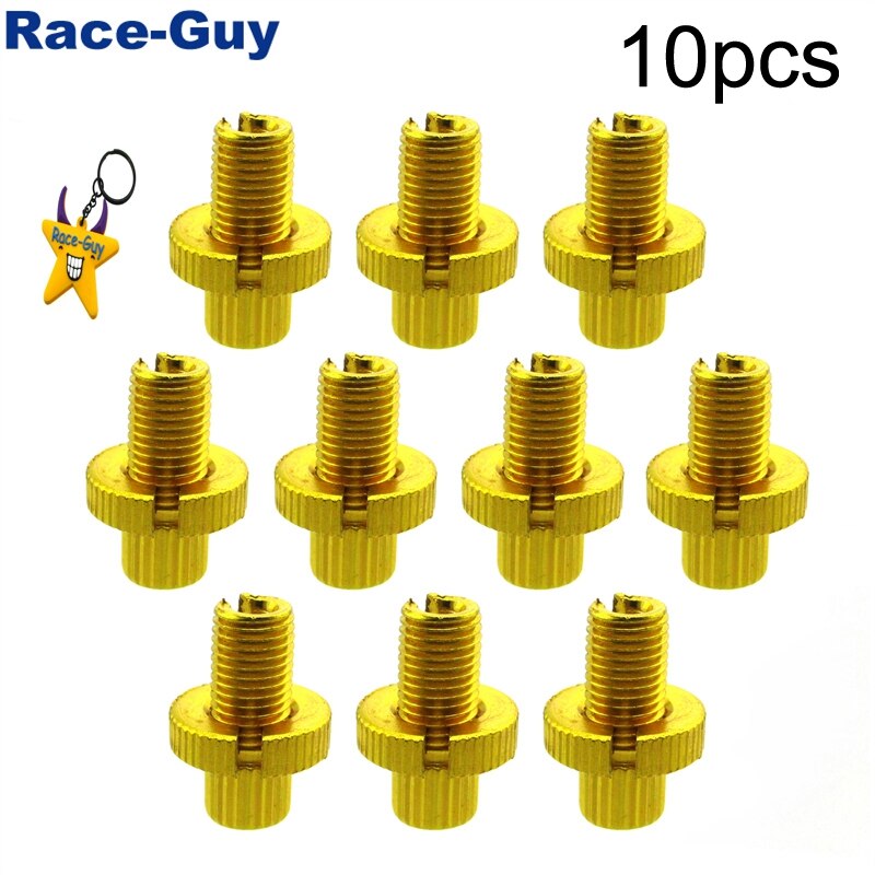 10mm Gold Clutch Brake Throttle Cable Adjuster For ATV Quad 4 Wheeler Pit Dirt Motor Bike Motorcycle Motocross