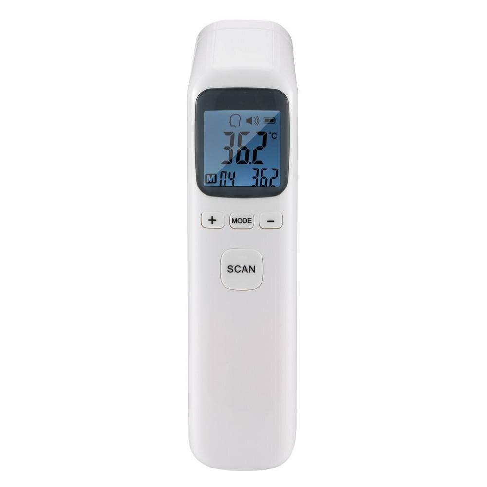 Handheld Infrared Thermometer Non-Contact Digital Forehead Thermometer LCD Backlight Infrared Temperature