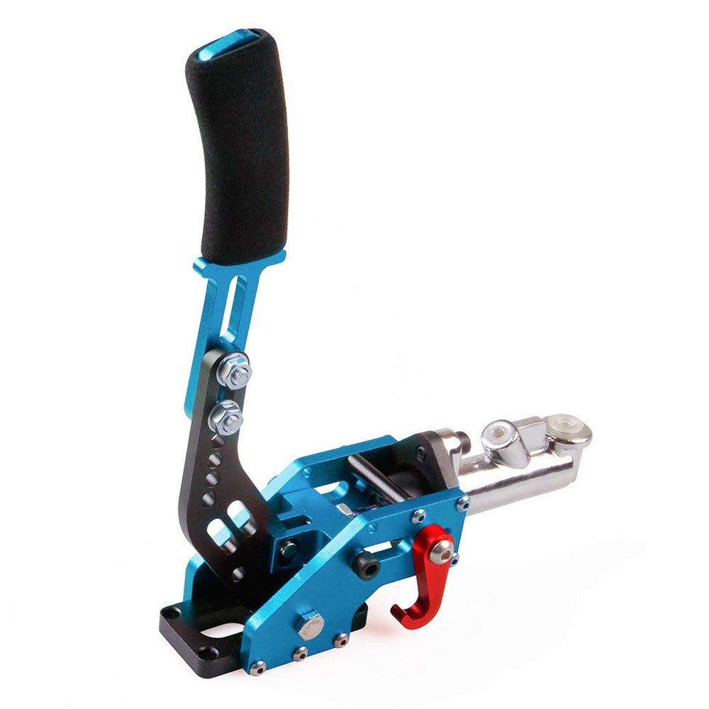 Car Hydraulic Handbrake Racing Lever Drift Brake Hand Brake Parking Emergency Brake System Handbrake For Racing Games: Blue