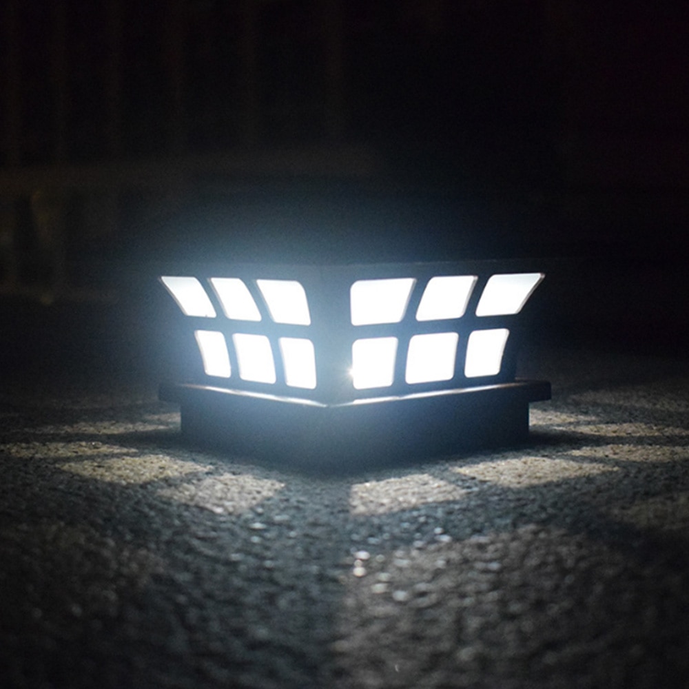 Puutarha aurinko post lamppu puutarha aita maisema valo ulkoseinävalaisin vedenpitävä pylväs päävalo portin puutarhan koristeluun