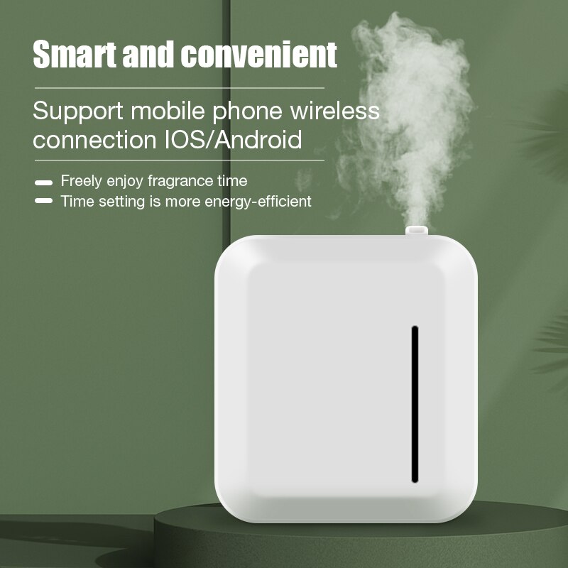 Smart Aroma Diffuser 150ml Battery Plug-in Dual-use Diffuser Humidifier APP Control Home Hotel Essential Oil Fragrance Machine