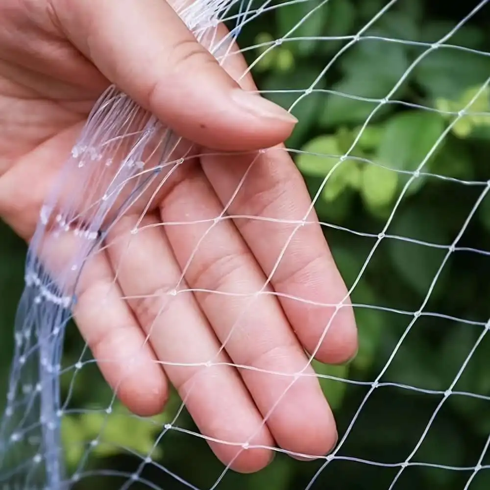 1 Stück, Vogelschutznetz, feinmaschiges Vogelnetz, Katzennetz für Balkone ohne Bohren, Blattnetz für feinmaschiges Teichabdeckungsnetz