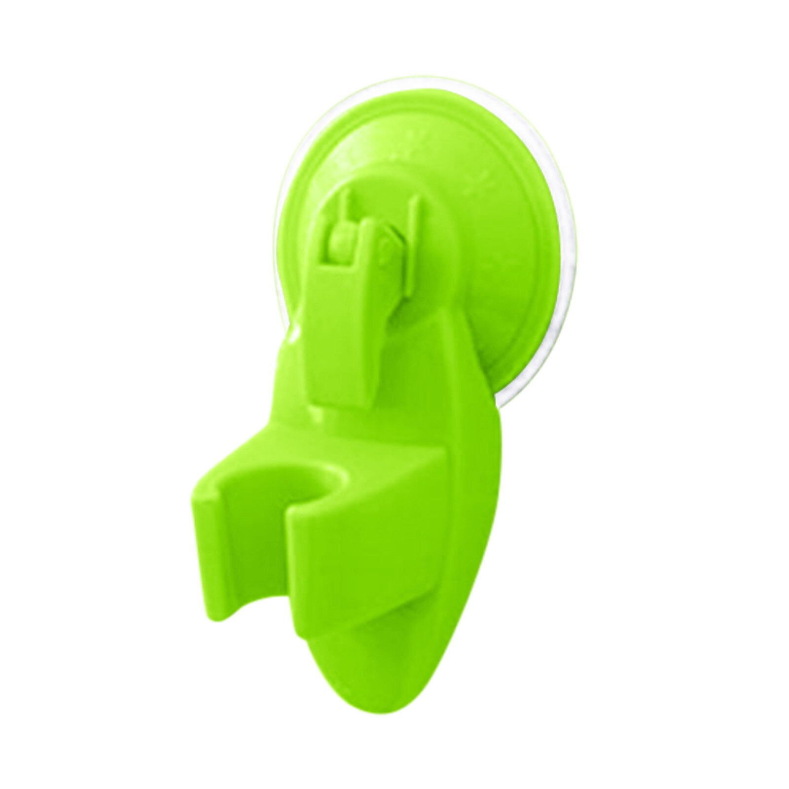 Household Suction Cup Shower Head Shower Head Fixed Seat Shower Bracket Universal Adjustable Shower Bracket Bracket Base Mount: Green