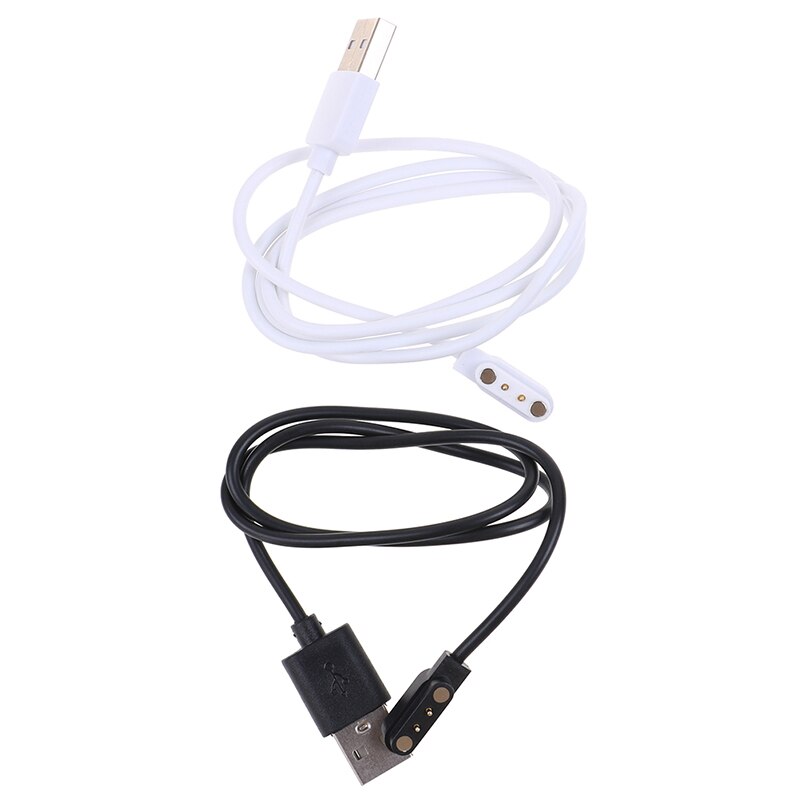 Cable de carga magnético Universal para reloj inteligente, pulseras con espaciado de 2 pines y 4mm