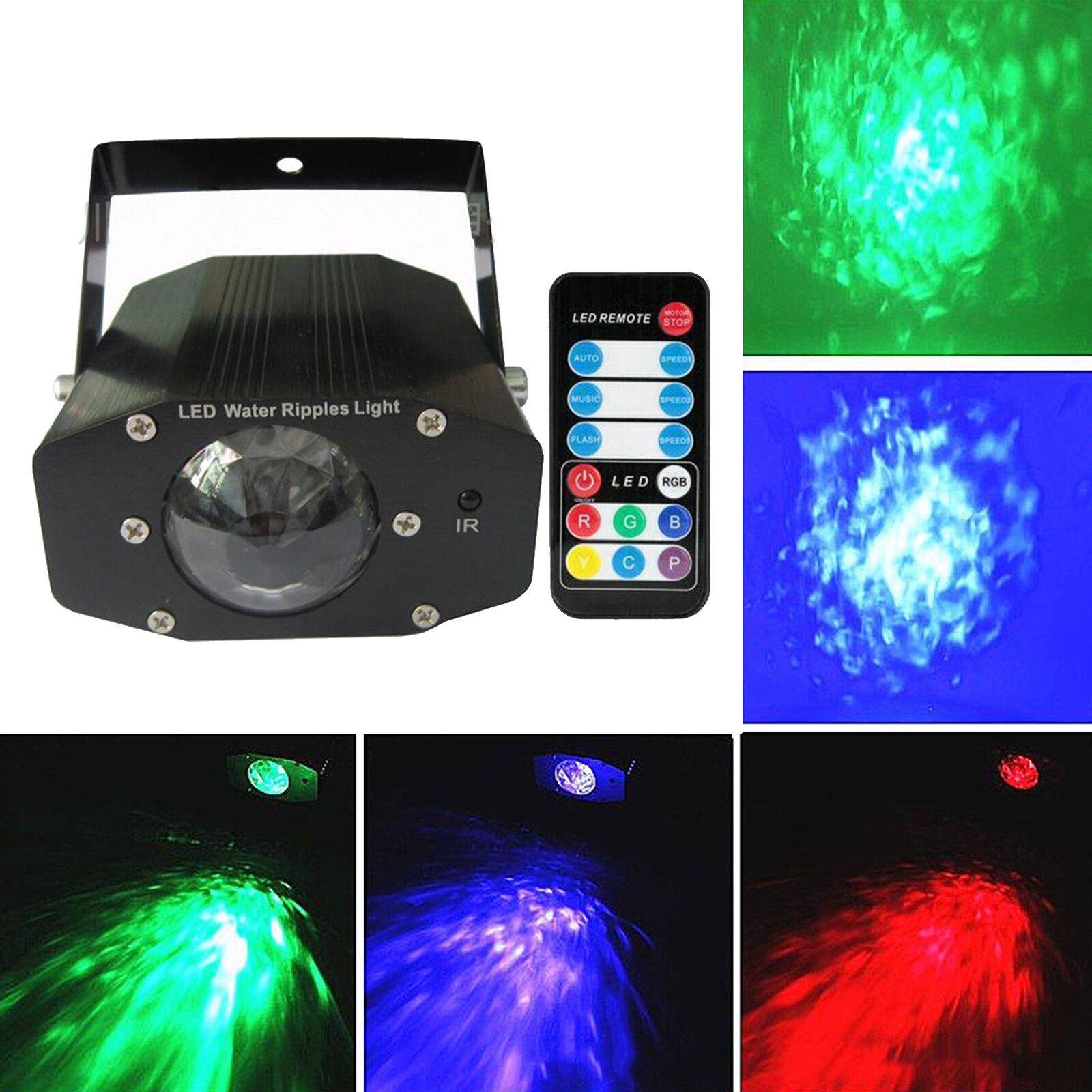 Mini LED Disco Ball Light Lights Bulb Rotating DJ Grandado