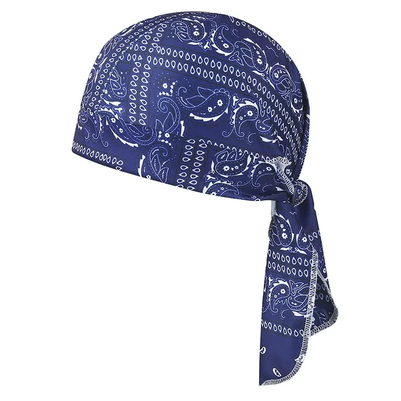 Tarnung Stirnband Bandana Männer Radfahren Kappe Sonnenschutz Sport Atmungs Gedruckt Kopftuch Laufen Reiten Hütte: Beige