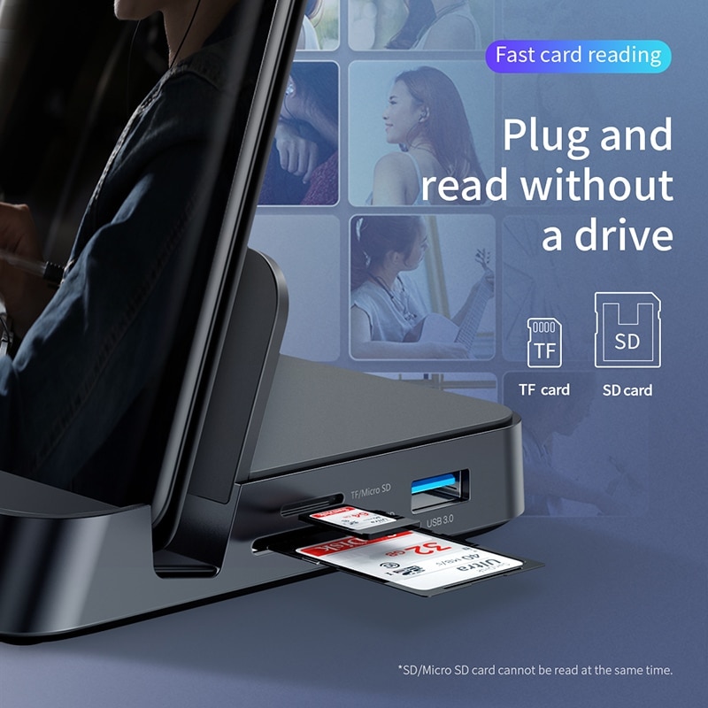 Station d'accueil de moyeu de Type C Baseus pour Samsung S20 S10 S9 Dex Station de protection USB C vers HDMI adaptateur secteur pour Huawei P30 P20 Pro