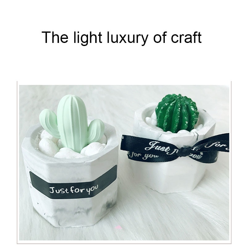 DIY Cement Pot Making Silicone Molds Hand Made Clay Crafts Making Cement Mold Succulent Plants Concrete Planter Molding Tool