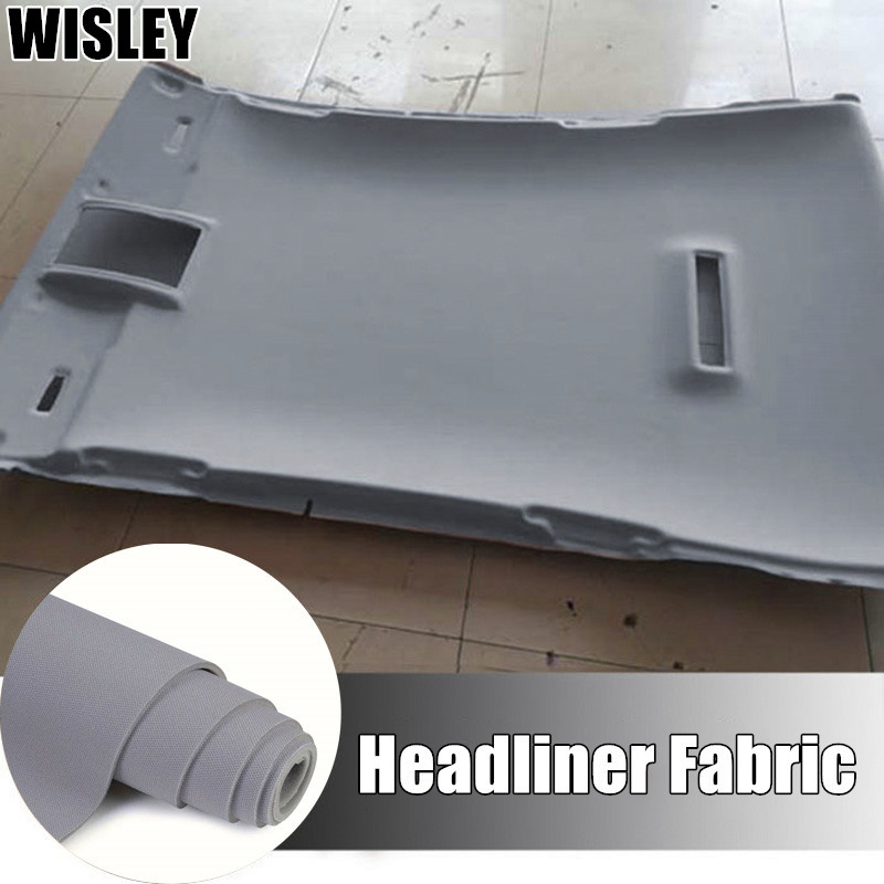 Auto-interieurstoffen, auto-bekleding, hemelbekleding, raster, sponsschuim voor auto's, dakbekleding, hemelstof, doe-het-zelf bekleding, modificatie
