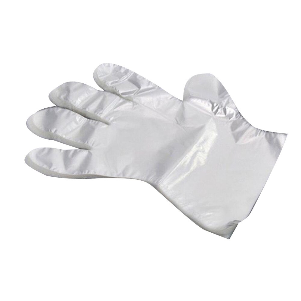 Huishoudelijke Handschoenen 50/100 Pcs Plastic Wegwerphandschoenen Restaurant Home Service Catering Hygiëne Plastic #20