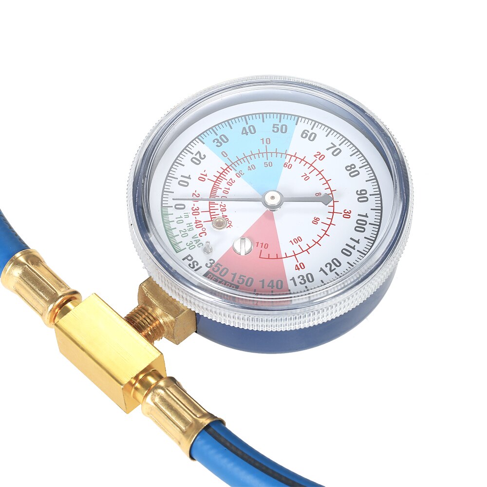 R134A A/C Auto Conditioning Koelmiddel Opladen Meten Slang Kit Opladen Adapter met Gauge